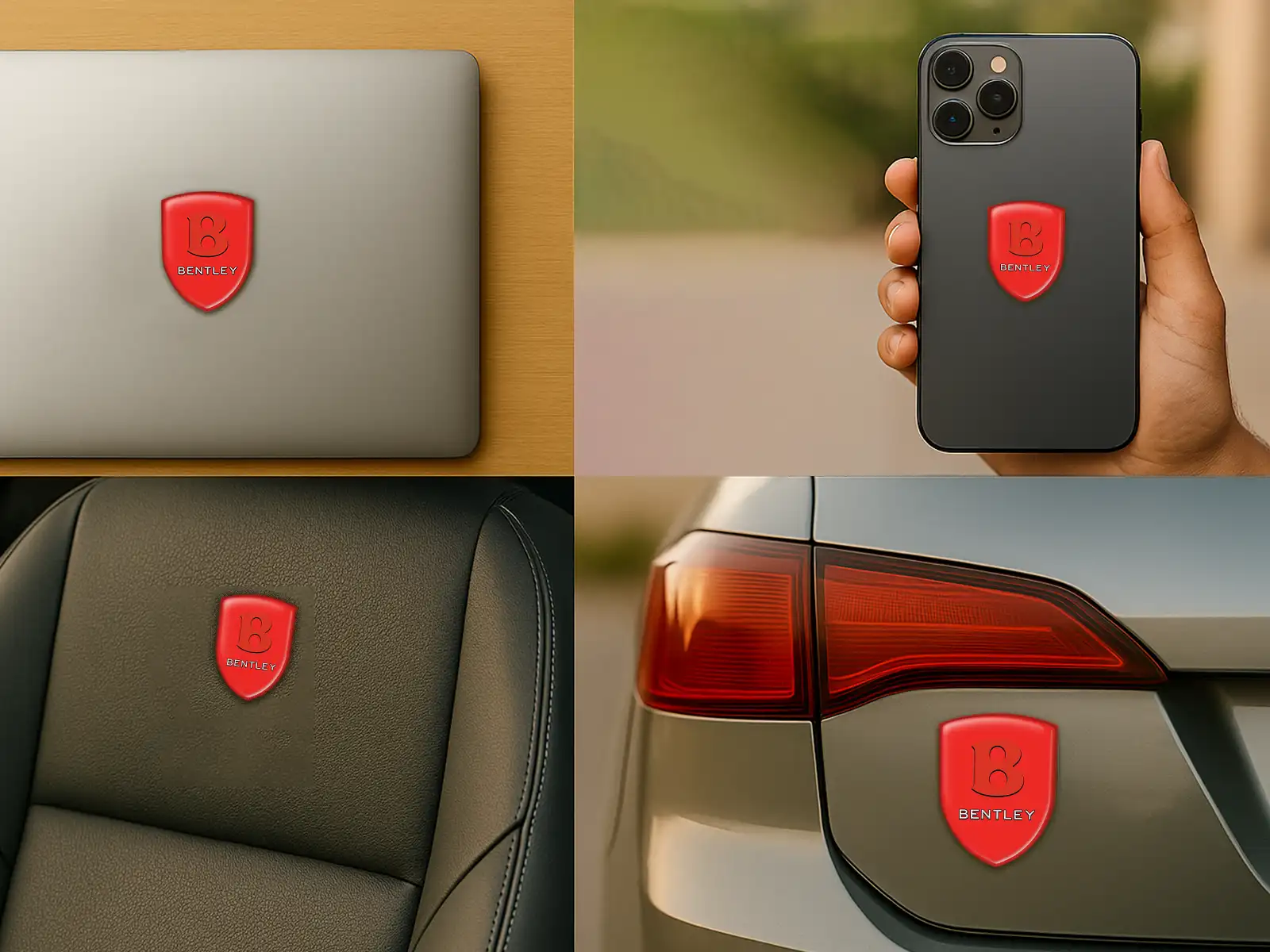 Bentley Adesivi Business Personalizzati Pro Max Durevoli